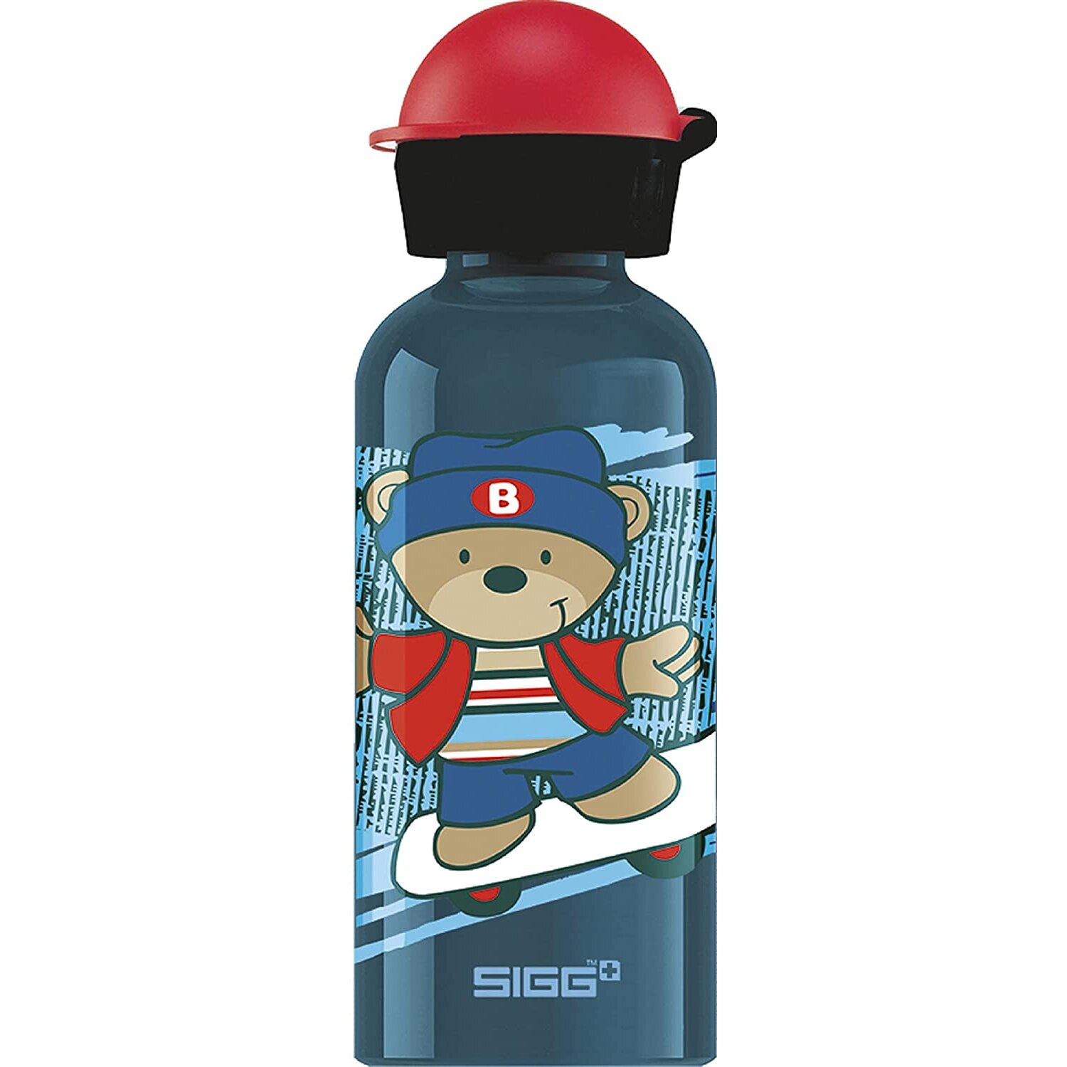 SIGG Children's Drinking Bottle (0.4 L), Pollutant-Free Children's Bottle with Leak-Proof Lid, Lightweight Kids' Water Bottle...